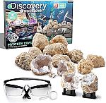 14-Piece Discovery Kids Toy Mystery Crystals Geode Excavation Kit $6.66