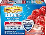 30 Count Emergen-C Immune+ Triple Action Immune Support Powder $4.53