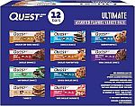 12-Count Quest Nutrition Ultimate Variety Pack Protein Bars $16.79 and more