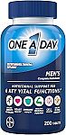 200-Ct One A Day Men’s Multivitamin Supplements $8