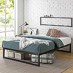 Zinus King-Size 14" Abel Metal Platform Bed Frame $37