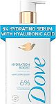 18.5 oz Dove Serum Body Wash $4