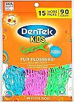 90-Count DenTek Kids Fun Flossers (Wild Fruit) $1.74