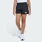 adidas Girls' Elastic Waistband Woven Shorts $8 + Free shipping