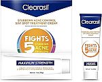1-Oz Clearasil Stubborn Acne Control 5in1 Spot Treatment Cream $3.32
