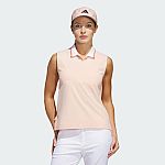 adidas women Beyond Twistknit Polo Shirt $18 + Free Shipping