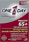150-Ct One A Day Proactive 65+, Mens & Womens Multivitamin Tablet $5