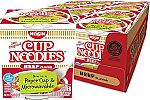 12-Pack 2.25-Oz Nissin Cup Noodles Ramen Noodle Soup $4.22