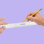 Westcott Stainless Steel Office Ruler with Non Slip Cork Base, 12 inch $1.38