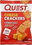12-pack Quest Nutrition Cheese Crackers 1.06 oz Bag $13.65