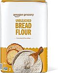5-Lb Amazon Fresh Enriched Unbleached Bread Flour $2.25