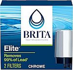 Brita Faucet Water Filter for Sink Water Filtration System, Includes 2 Filters $18.79