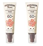 Hawaiian Tropic Sheer Touch Face Sunscreen Lotion SPF 60, 2.5oz (2 for $8.39)