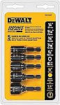 5-Piece DEWALT Nutsetter Impact Driver Bit $9.98