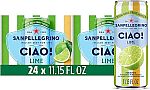 24-pack Sanpellegrino CIAO Lime Sparkling Water 11.15 Fl Oz $13.69