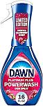 16 Oz Dawn Powerwash Spray, Dish Soap, Dishwashing Liquid $3.64