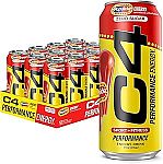 12-pack Cellucor C4 Smart Energy Drinks Cherry $13.38 and more