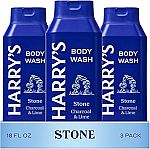 3-Pack 18-Oz Harry's Men's Body Wash (Stone) $14.25
