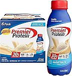 6-Pack 11.5-Oz Premier Protein Shake (Vanilla) $8.15