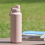 40-Oz Mainstays Insulated Stainless Steel Water Bottle $5.44 and more