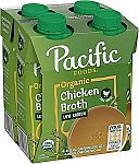 4-pack 8 oz Pacific Foods Low Sodium Organic Free-Range Chicken Broth $2.34
