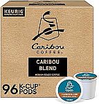 96-Ct Caribou Coffee Keurig Single Serve K-Cup Pods $33.62