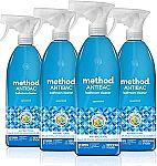 4-Ct 28 fl oz Method Antibacterial Bathroom Cleaner $9.77