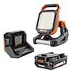 RIDGID 18V Cordless Flood Light Kit with 2.0 Ah Battery $69