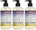 3-pack 12.f fl oz MRS. MEYER'S CLEAN DAY Hand Soap $10.24