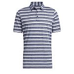 adidas men Two-Color Striped Polo Shirt $13 + Free Shipping