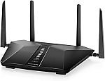 NETGEAR Nighthawk 6-Stream Dual-Band WiFi 6 Router (RAX54S) $82.97