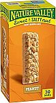 5X 30-Count 1.2-Oz Nature Valley Sweet & Salty Nut Chewy Granola Bars (Peanut) $25.85