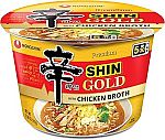 6-Pack 3.56-Oz Nongshim Shin Gold Big Bowl (with Chicken Broth) $8.91