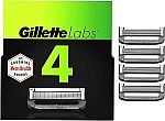 4-Ct Gillette Labs Mens Razor Blade Refills $8