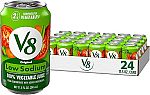 24-Pack 11.5-Oz V8 100% Vegetable Juice (Original Low Sodium) $9.44