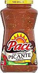 16 Oz Pace Medium Picante Sauce or Restaurant Style Salsa $1.87