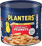 12 Oz PLANTERS Salted Cocktail Peanuts $2