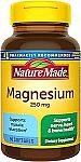 200-Count Nature Made Magnesium 250 mg Softgels $3.31