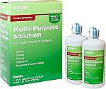 2-Ct 12-Oz Amazon Basic Care Multi-Purpose Contacts Solution $5.58