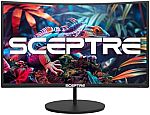 Sceptre Curved 24" FHD Gaming Monitor $79.97