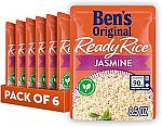 6-Ct 8.5oz BEN'S ORIGINAL Ready Rice Jasmine Rice $7.90 and more
