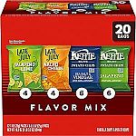 20 Count Kettle Brand and Late July Snacks Mix Variety Pack $10.33