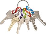 Nite Ize Key Ring with 6 Vivid Carabiners $2.49