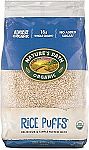 6 Oz Nature's Path Organic Rice Puffs Cereal $2.22