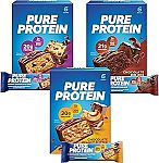 18-Count Pure Protein Bars Chocolate Variety Pack $15.25