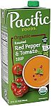 32 Oz Pacific Foods Organic Roasted Red Pepper and Tomato Soup $2.64