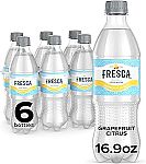 6-pack 16.9 fl oz Fresca Grapefruit Citrus Sparkling Soda Water $3.58