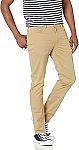 Levi's Men's 511 Mid Rise Slim Fit Leg Full Fit Heavyweight Jeans (Tan) $12.23