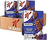 18 Count Special K Bar Protein Meal Bars, 12g Protein Snacks $12.56