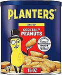 16-Oz Planters Salted Cocktail Peanuts (2 for $4)